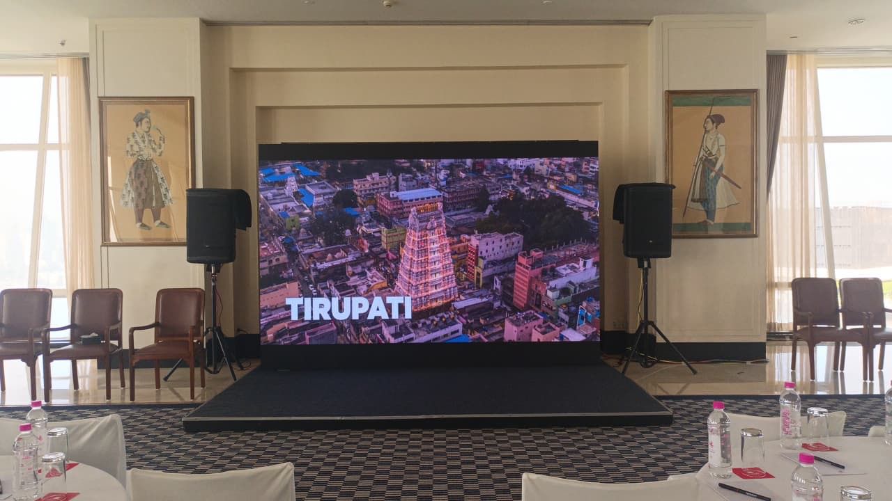 Tirupati LED Event Setup